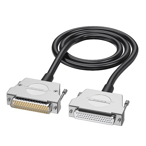 Industrial 50Pin D Sub Cable Male Female Connectors With Shielding