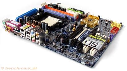 Przegląd płyt nForce 4 Zestaw Gigabyte GA K8NXP SLI