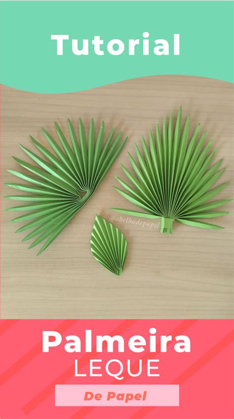 Diy Palm Leaves Paper Craft Tutorial Artofit