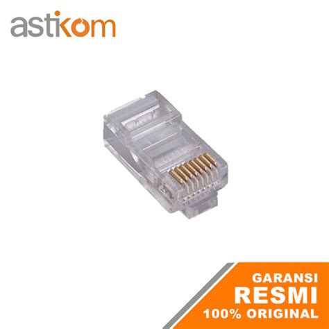 Jual Konektor RJ 45 Connector RJ45 CAT6 Eyota Besi Cat 6 Ecer Kota