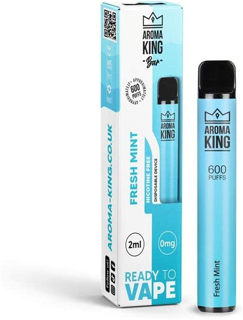 Aroma King Disposable Vape E Cig Shisha Starter Kit With 600 Puffs