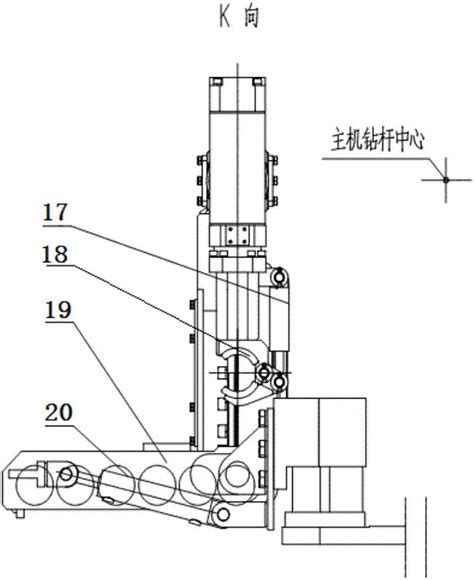 一种煤矿钻机用钻杆输送装置的制作方法