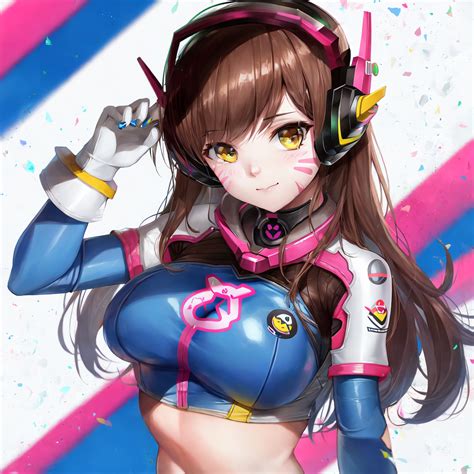 Dva From Overwatch By Artificialimaginaria On Deviantart