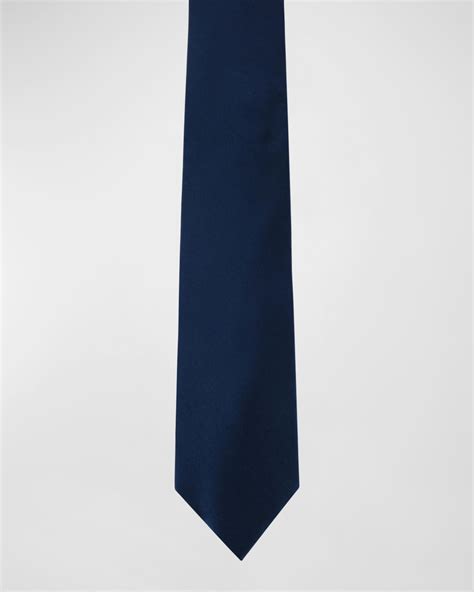 Trafalgar Mens Sutton Formal Silk Necktie Neiman Marcus