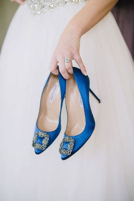 Zapatos De Novia Azul Foro Moda Nupcial Bodas Mx