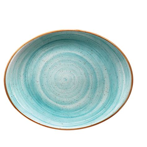 Aqua Moove Oval Tabak Cm Bonna Premium Porcelain