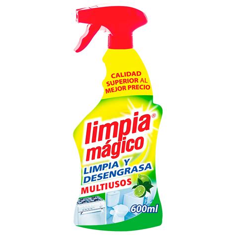 Limpiador Líquido Limpia Mágico Multiuso Limón 600ml 913412