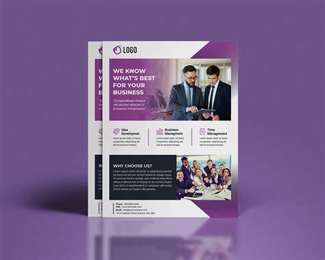 Corporate Business Flyer Template Behance