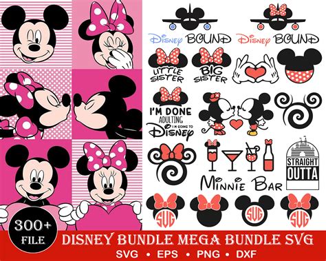 Disney Bundle, mickey mouse svg layered, mickey mouse svg bu - Inspire ...