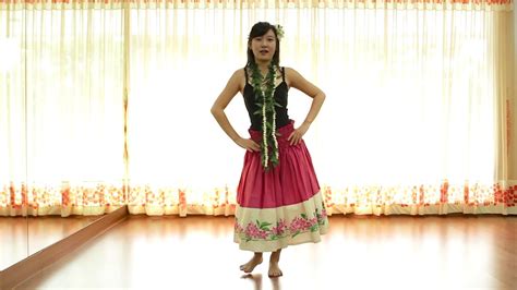 Hula Dance Basic Step Tutorial Ka O Youtube