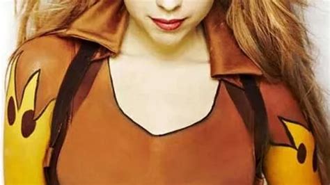 We Don T Know Why Peaches Geldof Has Painted Her Naked Body To Look