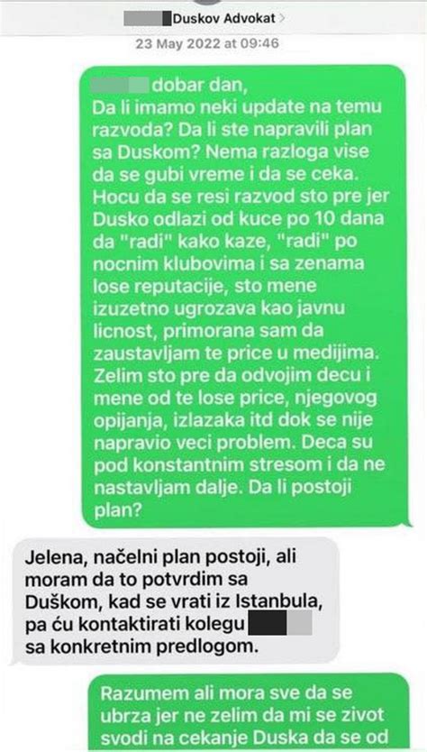 Ja Sam Jedini Inicijator Razvoda Jelena Karleu A Estoko Odgovorila