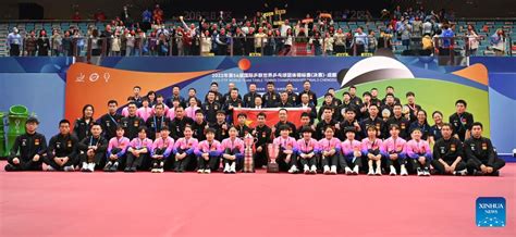 China Crowned In Men S Team For 10th Straight Time At Table Tennis