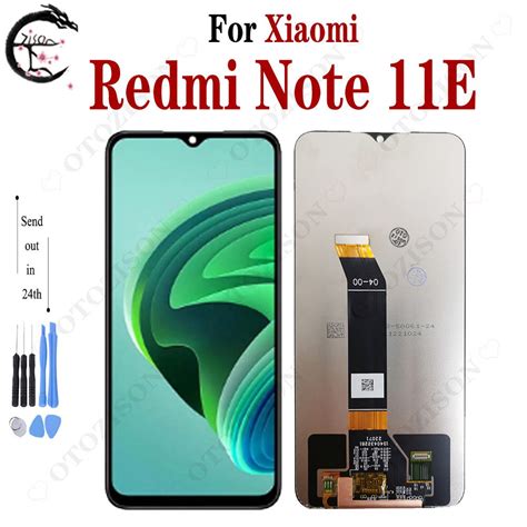 C Lcd Screen For Xiaomi Redmi Note E Display With Frame