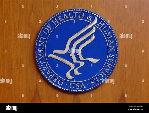 Dpa The Picture Shows The Emblem Of The Us Department Of Health And