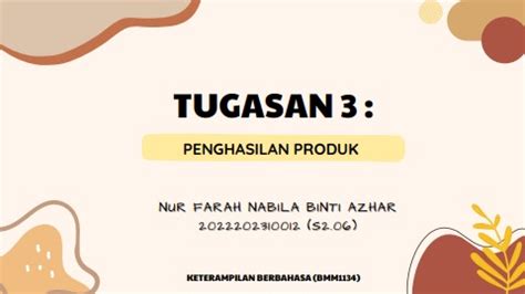 Tugasan 3 Keterampilan Berbahasa 1085 11 Farah Flip PDF AnyFlip