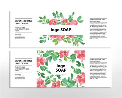 Food Product Labels Template Detrester