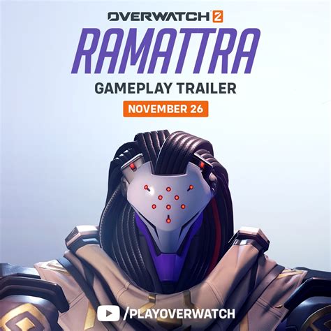 Blizzard Unveils The First Gameplay Of Ramattra The New Hero Of