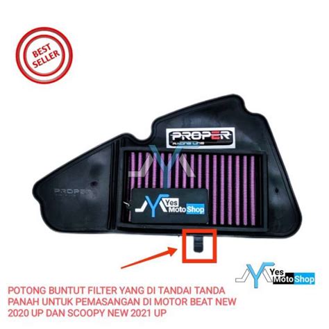 Jual Air Filter Udara Proper Racing Line Genio Beat Deluxe Scoopy New