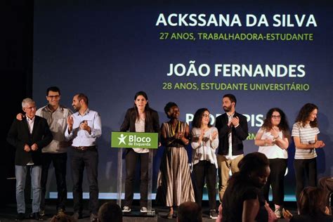 Fotogaleria Apresenta O Do Programa Eleitoral Do Bloco Em Lisboa