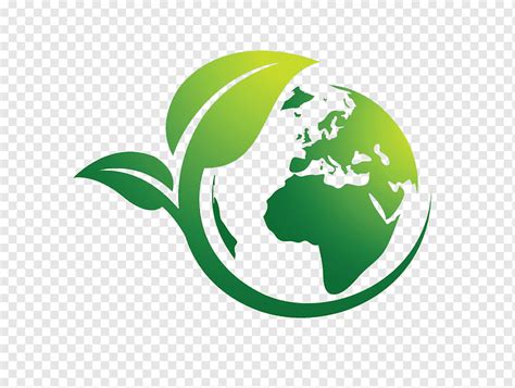 Natural Environment Earth Ecology Clean Environment Leaf Globe Logo