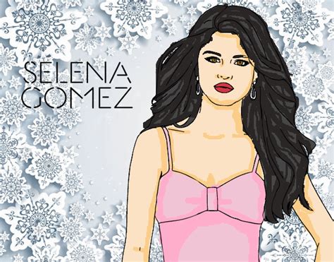 Dibujo de Selena Gomez pintado por Kiara chan en Dibujos net el día 22