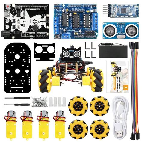 Tscinbuny Kits De Automação De Robô Inteligente Tscinbuny Para Kit De