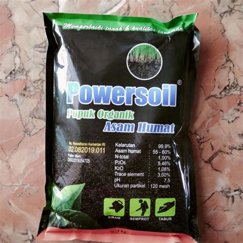 Power Soil Pupuk Pembenah Tanah Kg Humic Acid Lazada Indonesia