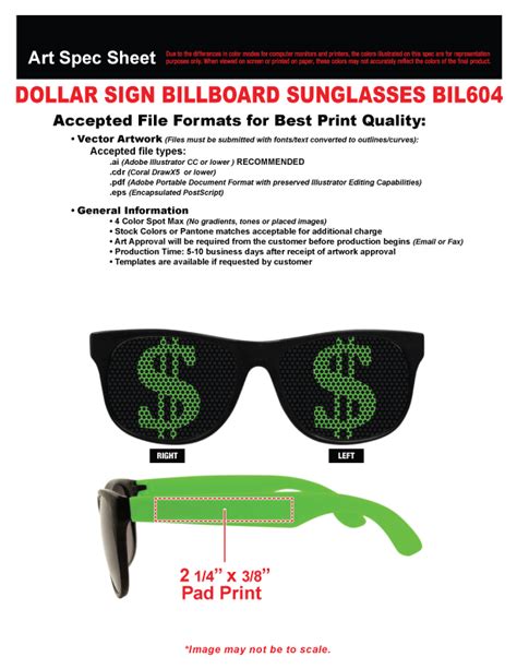 Dollar Sign Novelty Sunglasses Sunglasses Eyeglasses And Masks