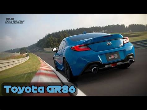 Gran Turismo Sport Toyota GR86 21 In Bright Blue YouTube