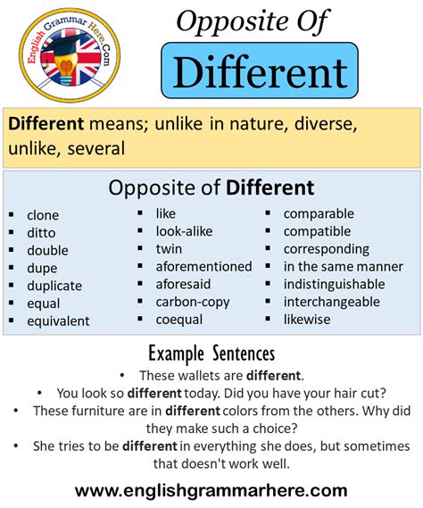 Sentences With Antonyms Examples