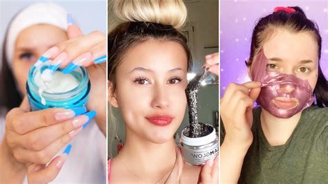 Asmr Skincare Routine Tiktok 👄 The Best Skincare Tiktok Compilation 👄