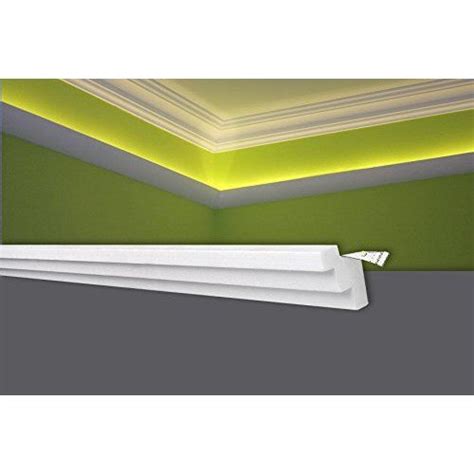 BENDU LED Stuckleisten für indirekte Beleuchtung Decke DBML 90 PR