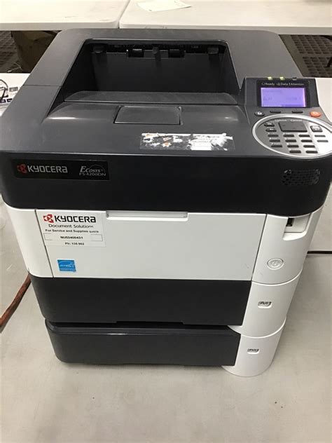 Printer Kyocera Ecosys Fs Dn With Power Cable Appears To Function