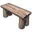 File ON Icon Furnishing Solitude Bench Rustic Png The Unofficial