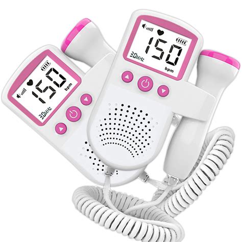 Foetale Doppler Heart Beat Monitor Backlight Lcd R Grandado