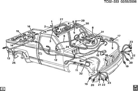 C1500 Suburban 2wd Wiring Harnesslamps Chevrolet Epc Online