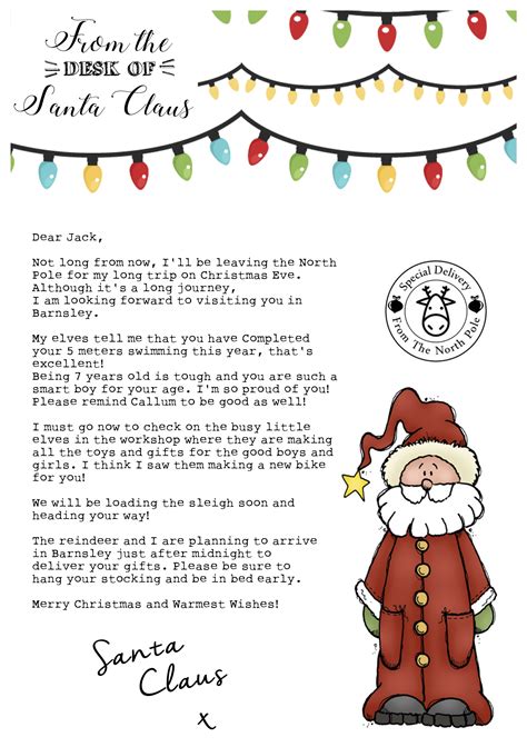 Christmas Letter Ideas 2023 Cool Top Popular List of | Christmas Eve ...