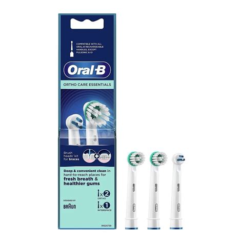 Oral B Ortho Care Essentials zestaw końcówek ortodontycznych