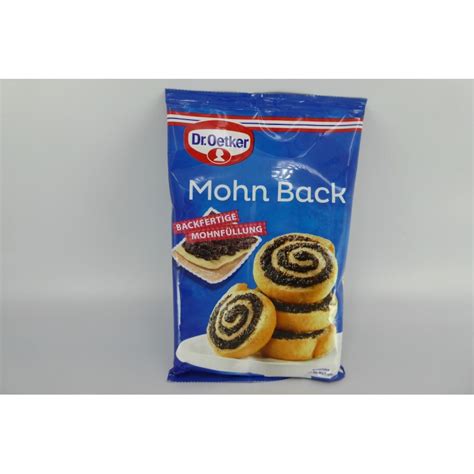 Dr Oetker Mohn Back