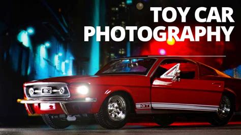 Realistic Toy Car Photography Tutorial (Practical lighting effects!)