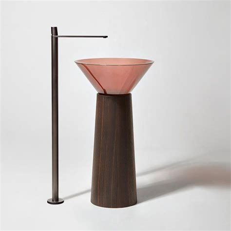 Albume Floor Standing Round Washbasin Design Antonio Lupi Washbasin