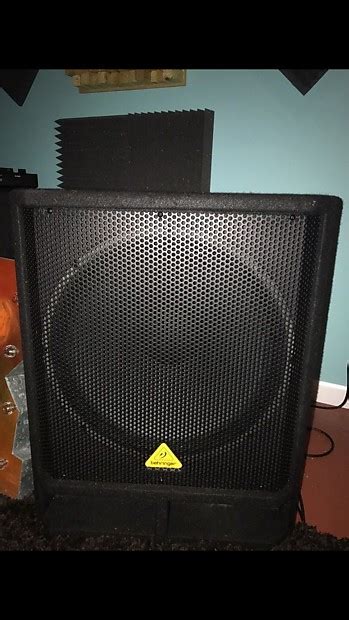 Behringer Eurolive Vq D Watt Powered Subwoofer Reverb