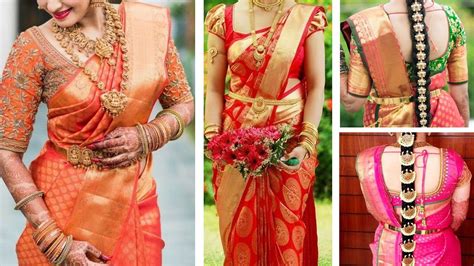 South Indian Bridal Blouse Neck Designs Top 30 Bridal Blouse Design Collections For Silk Saree