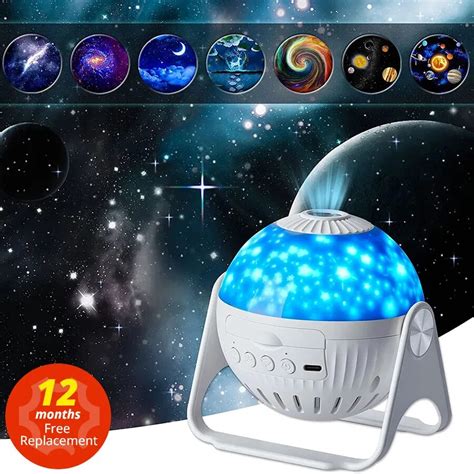 Planetarium Galaxy Night Light Projector Adjustable Star Sky Night