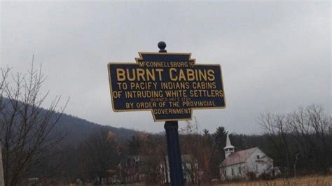 Burnt Cabins Pa White Settlers Cabin Provincial