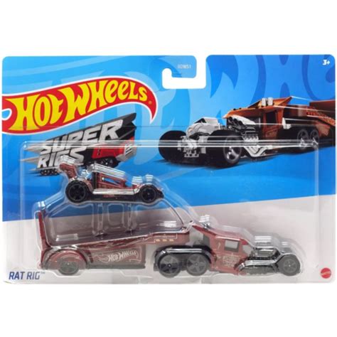 Hot Wheels Super Rigs Caminhão Transporte 1 64 2023