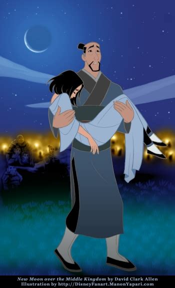 Fa Zhou Carries Mulan by manony on DeviantArt