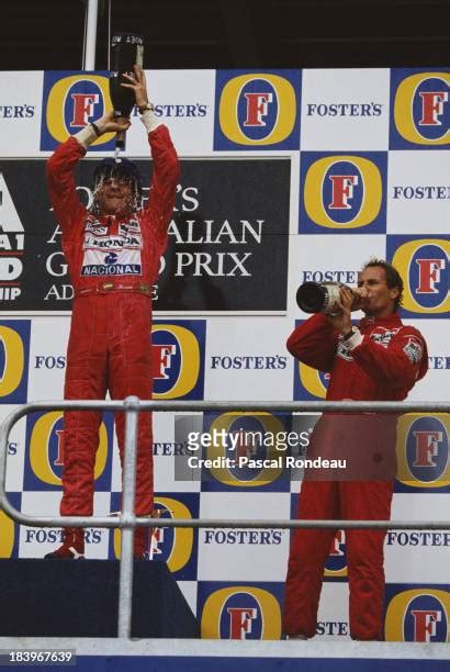 Ayrton Senna Brazil 1991 Photos And Premium High Res Pictures Getty