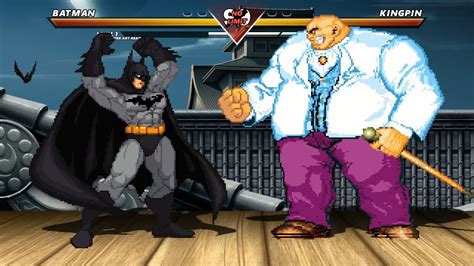 Batman Vs Kingpin Highest Level Incredible Epic Fight Youtube